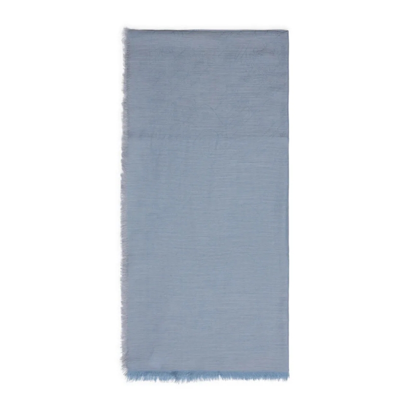 Berluti Écharpe légère Light Blue Cashmere Scarf Blue
