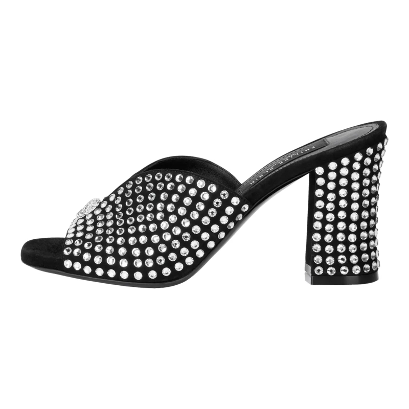 Philipp Plein Riemchensandalen Zeigen Sie Ihren Sinn für Mode mit diesen neuen Le schwarz(Image 5)