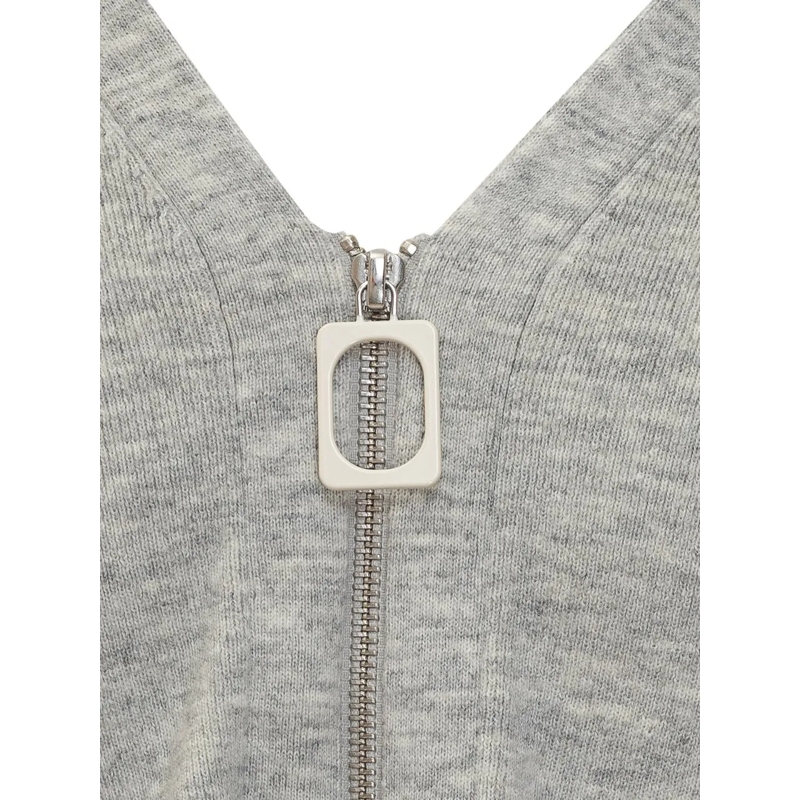 J.W.Anderson Gilet Cardigan con Zip J.W Anderson grau(Image 4)