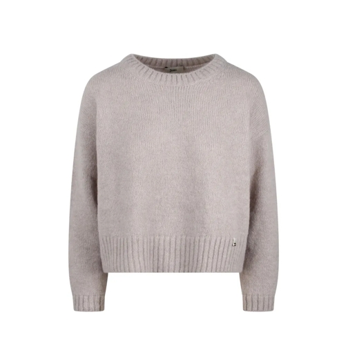 Herno Pullover Round Neck Sweater White