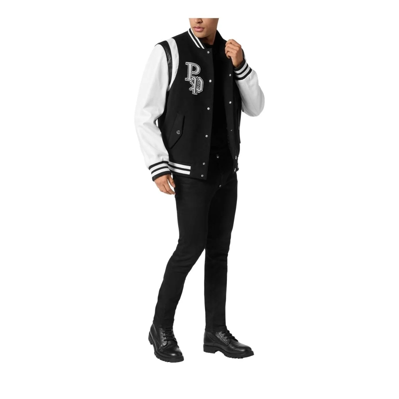 Philipp Plein Bomberjacke Bomber College schwarz(Image 3)