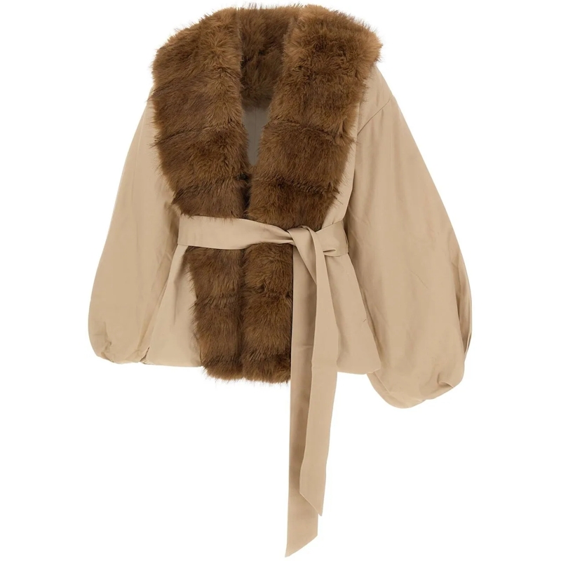 Rotate Übergangsjacke Jackets Beige beige