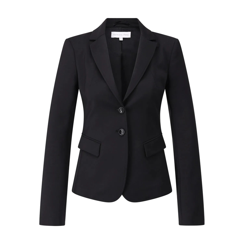 Patrizia Pepe Blazer Klassischer Blazer schwarz