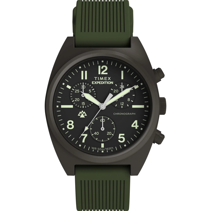 Timex Quarzuhr Quarz-Analoguhr Expedition® Capstone Chronograph grün