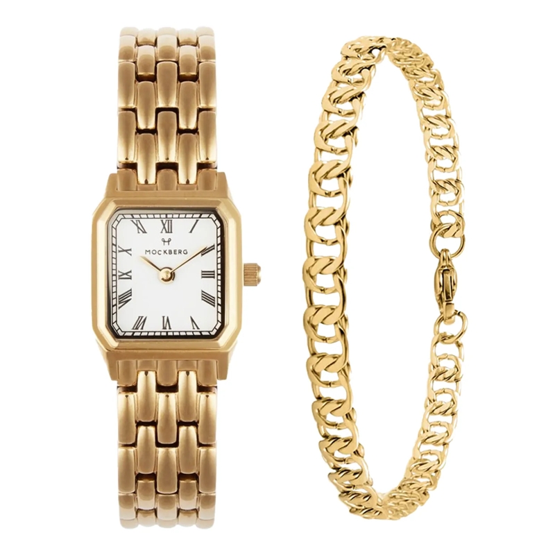 Mockberg Chronographe Classic Combo Uhr Gold