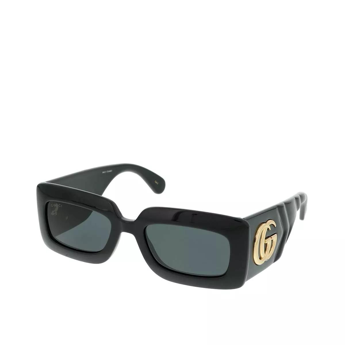 Gucci GG0811S-001 53 Sunglass WOMAN INJECTION Black | Sunglasses