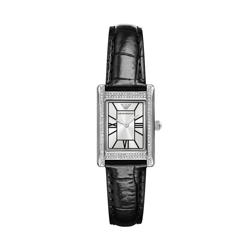 Emporio Armani Quarzuhr Uhr Silber