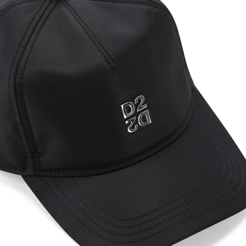 Dsquared2 Casquette de baseball Cap aus Baumwoll-Mix schwarz(Image 4)