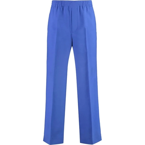 Gucci Freizeithosen Gucci Wool Pants blau