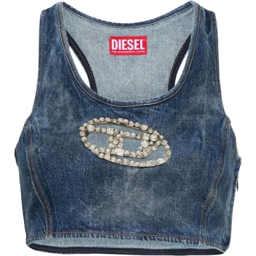 Diesel T-Shirts Top Blue blau