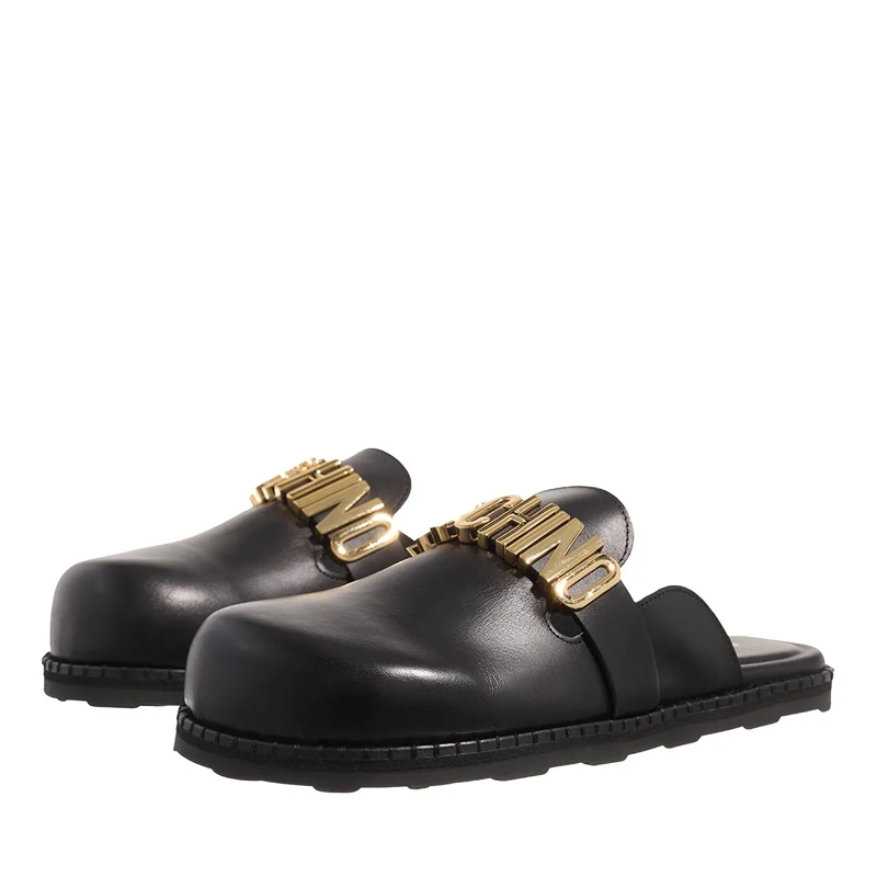 Moschino Mules Sporty Sandals Nero(Image 3)