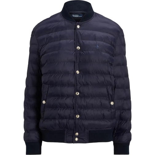 Ralph Lauren Sommerjacken Pony Logo Classic Quilted Jacket blau