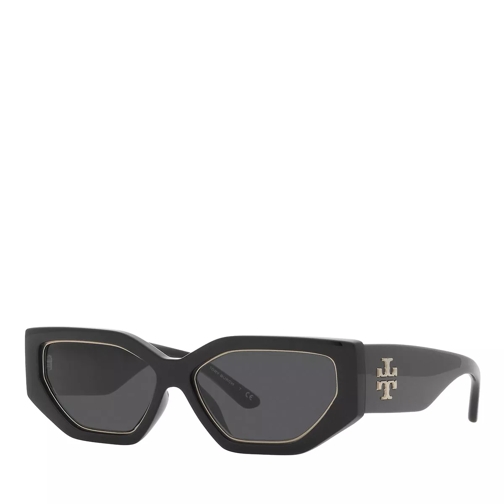 Tory Burch 0TY9070U Sunglasses Black Solglasögon
