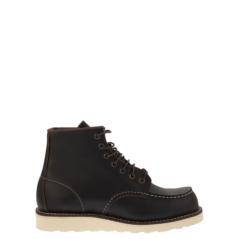 REDWING Laarzen Classic Moc - Leather Boot With Laces Black