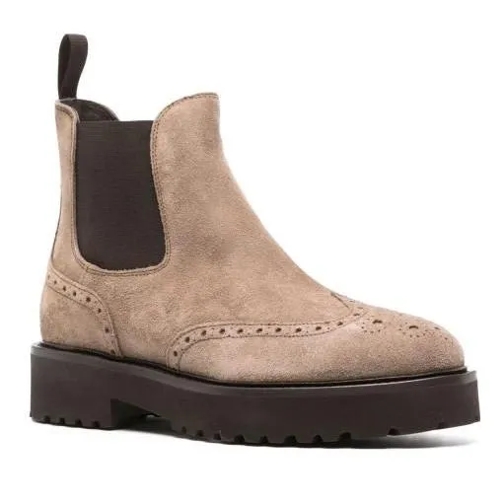 Doucal's Brown Dovetail Boots Brown Chelsea Boot