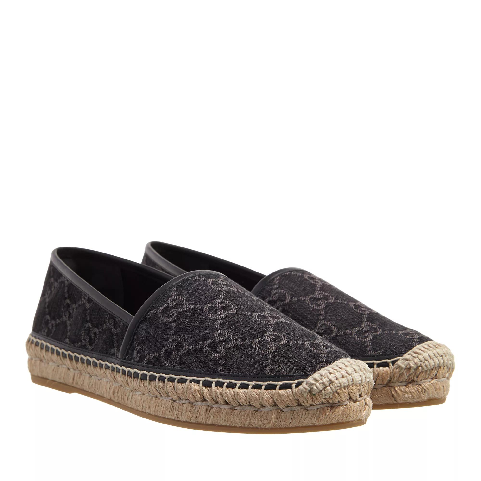 Gucci Espadrilles - Women%27s GG Espadrille - Gr. 37 (EU) - in Grau - für Damen