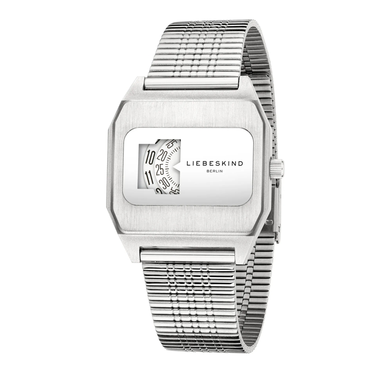 Liebeskind Berlin Quarzuhr Edelstahl Vinyl Vision silber(Image 6)
