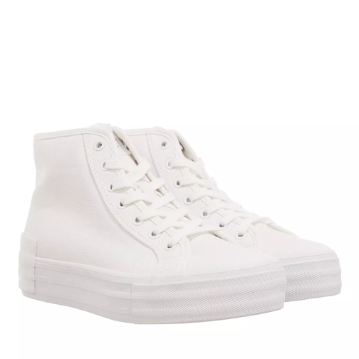 Calvin Klein Vulc Flatform Bold Essential White högsko sneaker