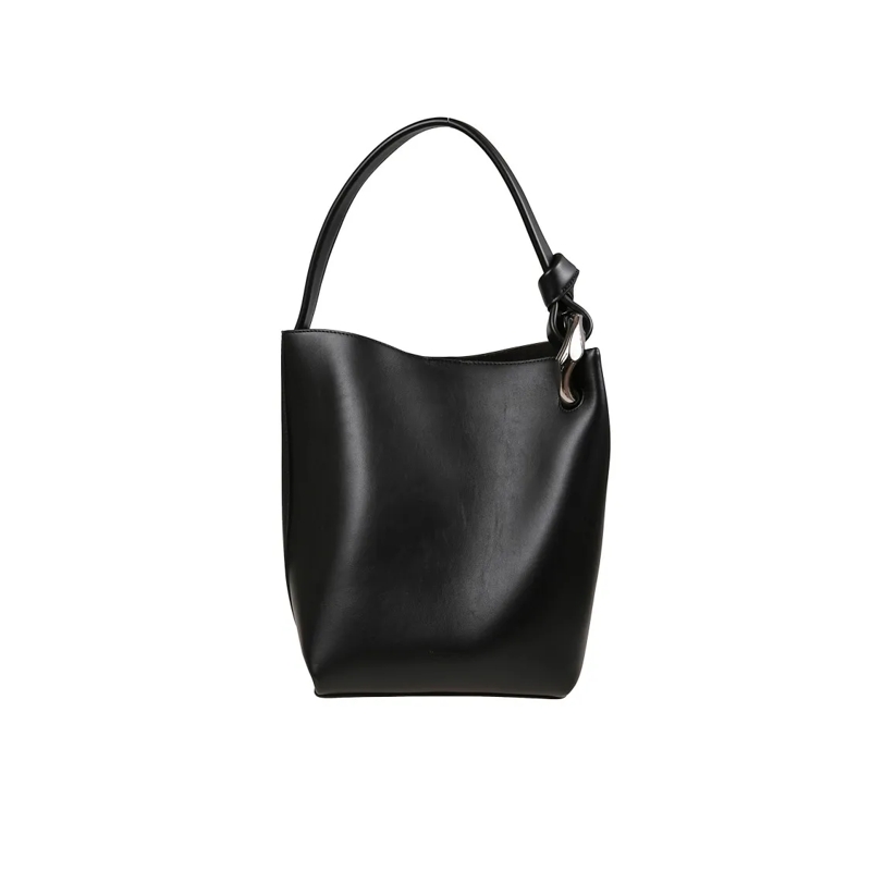 J.W.Anderson Bucket Bag Jw Anderson Leather Bucket Bag Black
