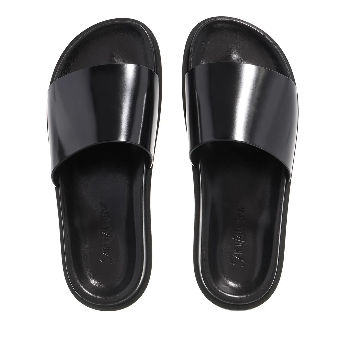 Thumbnail - Saint Laurent Sandalen - Nichols Slides - Gr. 40 (EU) - in Schwarz - für Damen