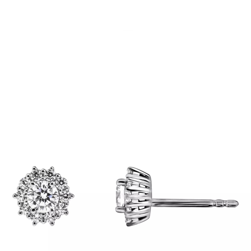 Created Brilliance The Hazel Lab Grown Diamond Earrings White Gold Ohrstecker