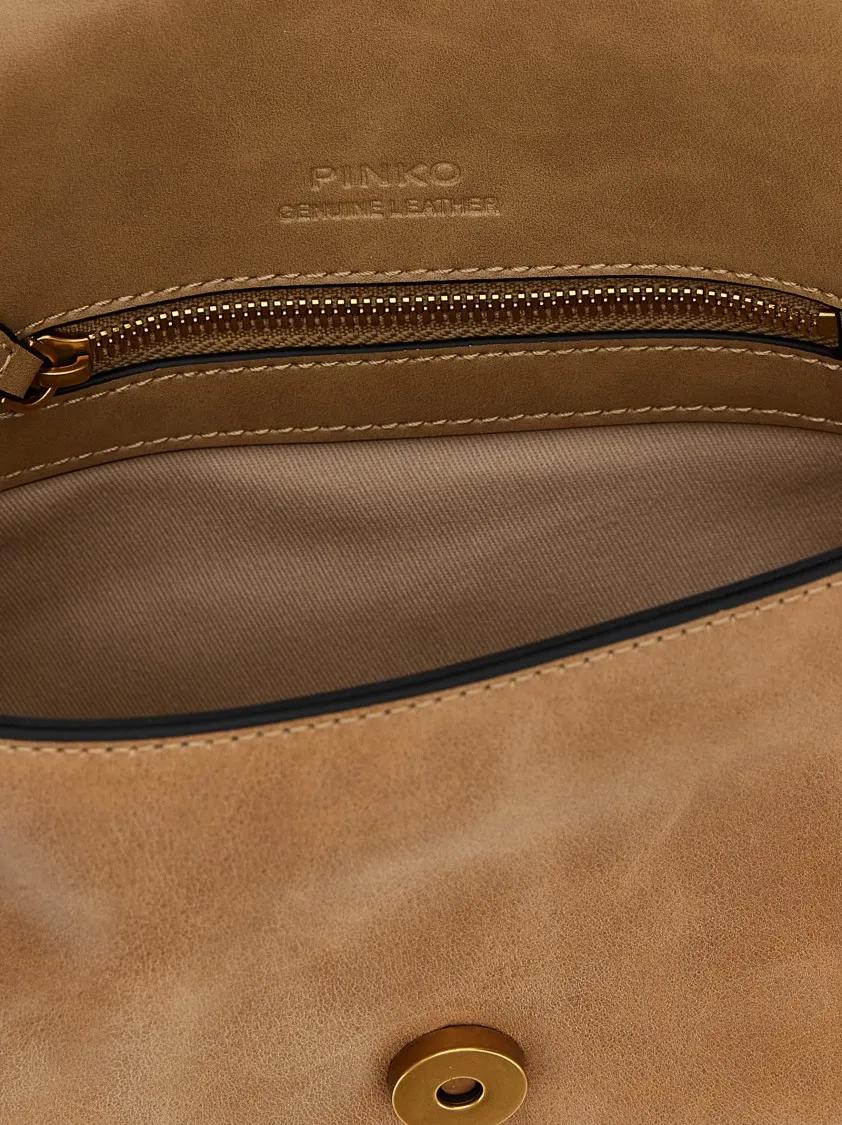 pinko Hobo bags 'Mini Love Bag Slouchy' Shoulder Bag in bruin