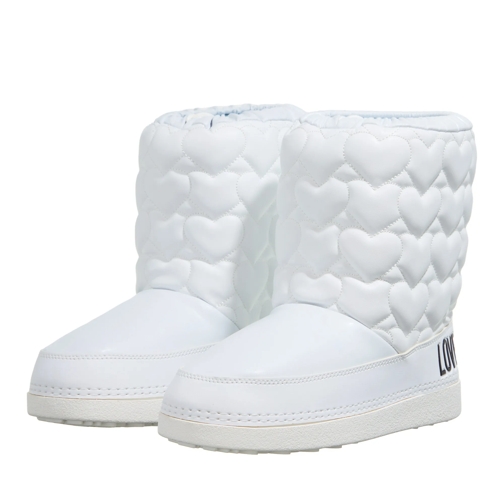 Love Moschino Bottes d'hiver Stivaletto Donna Bianco