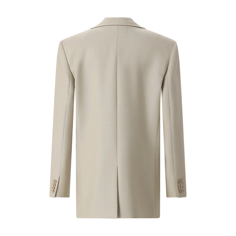 Saint Laurent Blazer Oversized Blazer beige(Image 3)