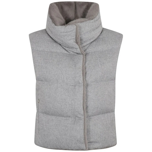 Herno Übergangsjacke Padded Jacket Grey