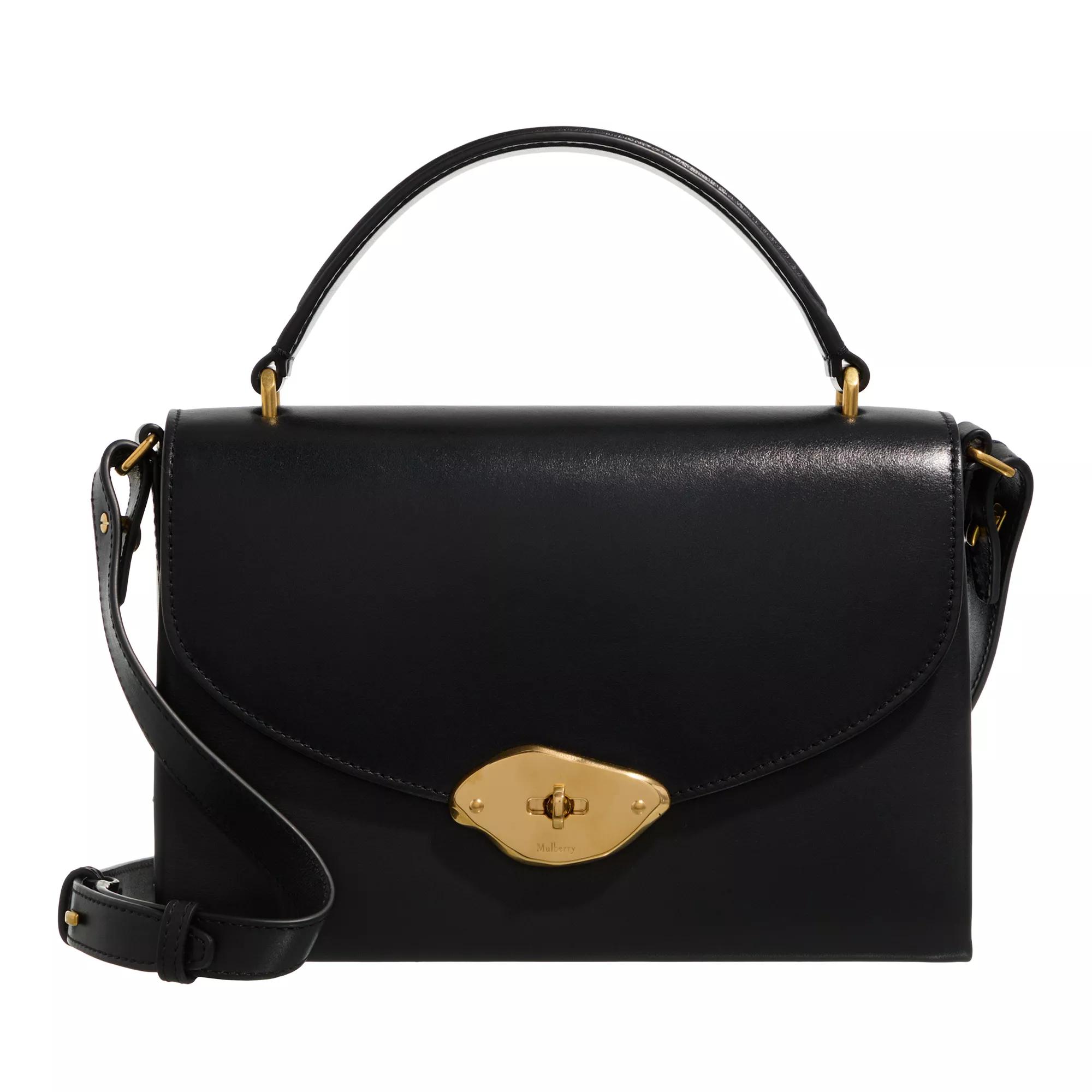 Mulberry Satchel Bag - Lana Top Handle - Gr. unisize - in Schwarz - für Damen