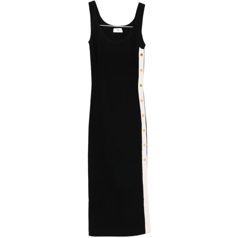 Elisabetta Franchi Robe longue Dresses Black schwarz