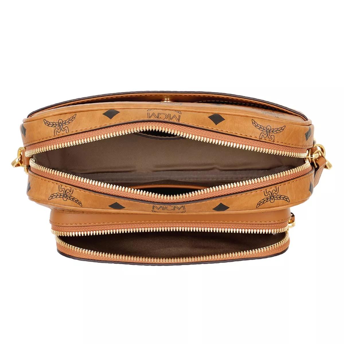 Thumbnail - MCM Crossbody Bags - Aren Vi Crossbody Sml Co, One Size - Gr. unisize - in Cognacbraun - für Damen