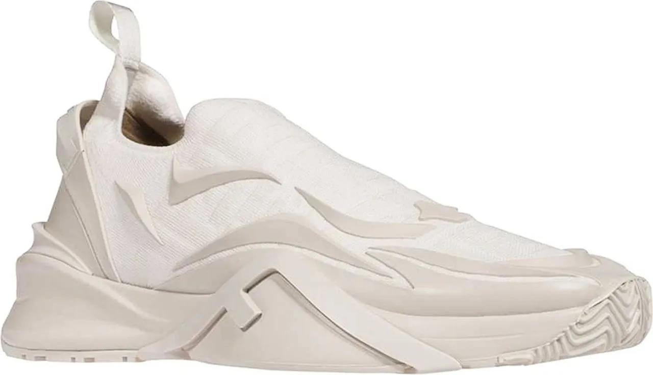 Thumbnail - Fendi Low-Top Sneaker - Sneaker running in tessuto bianca - Gr. 43 (EU) - in Weiß - für Damen