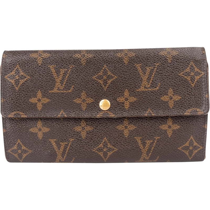Louis Vuitton Geldbörse Louis Vuitton Canvas Monogram Sarah Wallet mehrfarbig