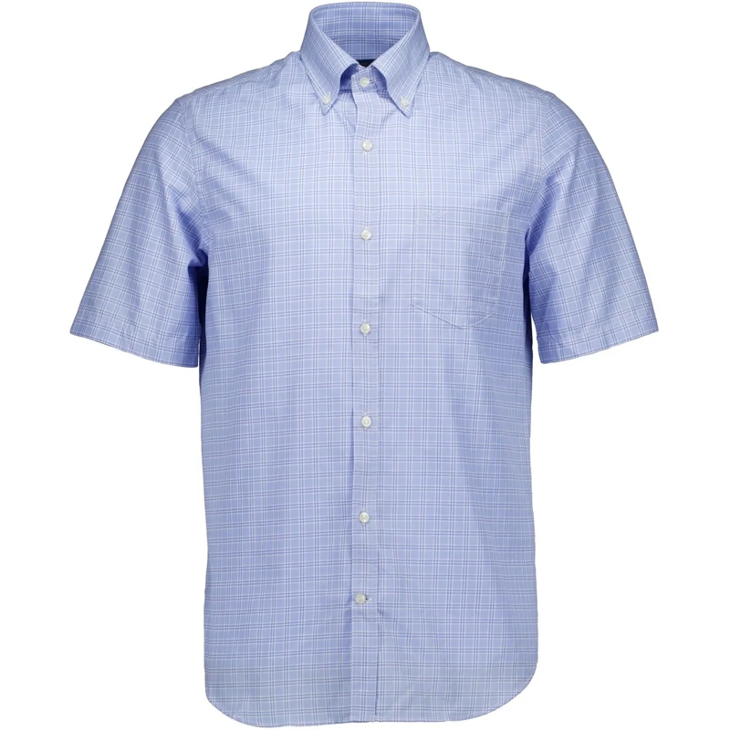 Paul & Shark Legeres Oberteil Paul & Shark 26413065 Korte Mouw Overhemden Lichtb blau
