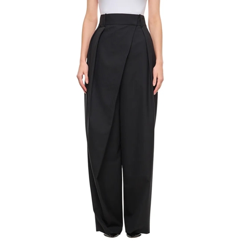 Loewe  Wool Wrap Trousers Black