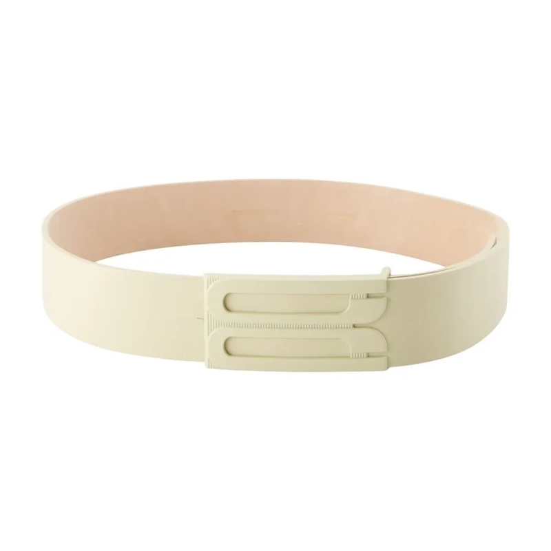 Victoria Beckham Gürtel Tonal Jumbo Belt - Leather - White White