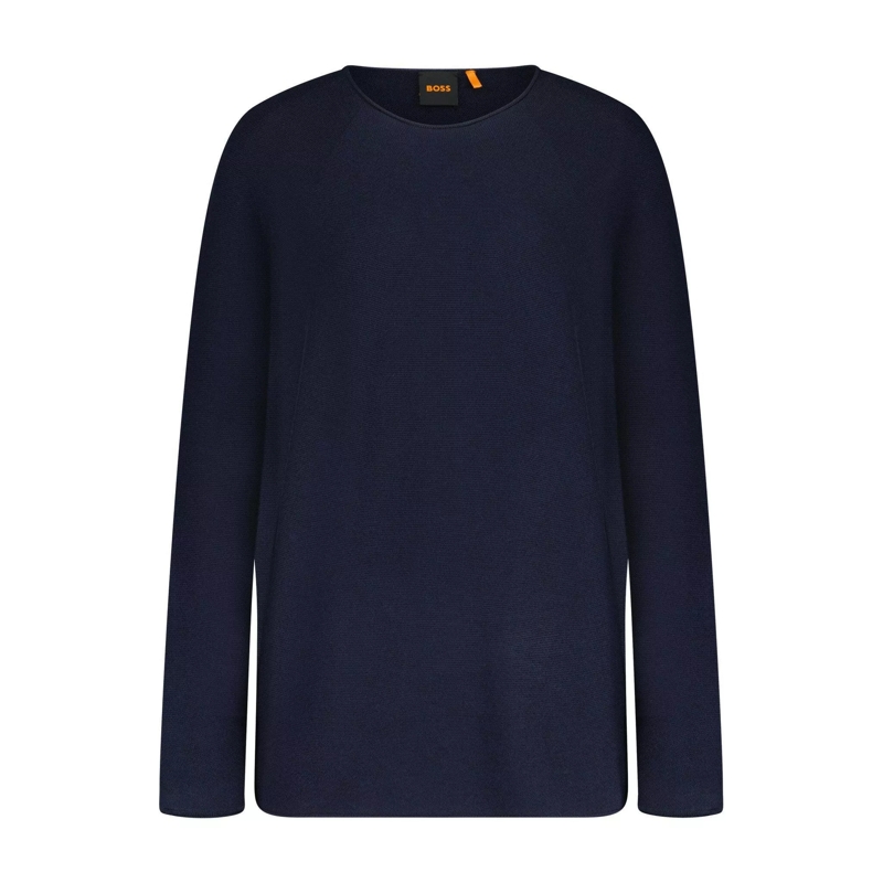 Boss  Pullover Faland aus Feinstrick 47701932048730 Dunkelblau