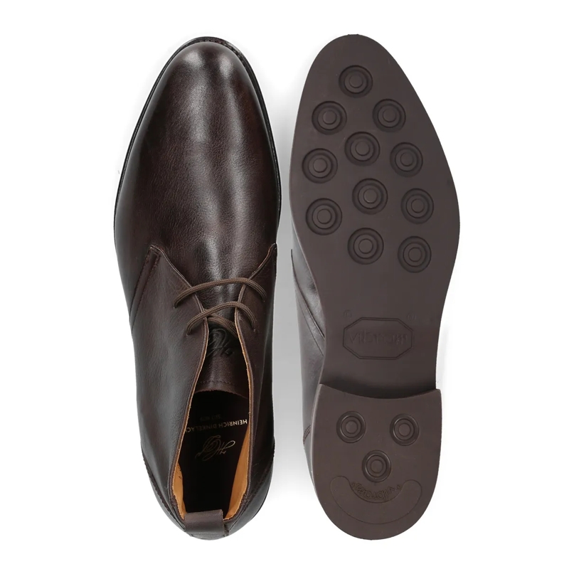 Heinrich Dinkelacker Schnürstiefel George Boots Genf Plain N- Vollständig rahmengen dunkel-braun(Image 4)