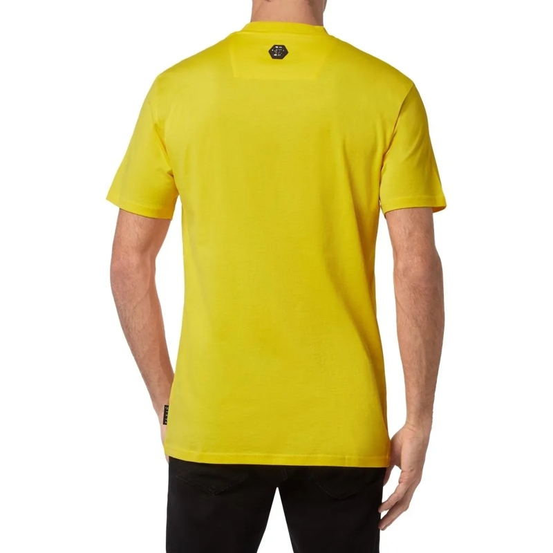 Philipp Plein T-Shirt T-Shirt gelb