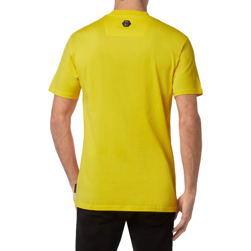 Philipp Plein T-Shirt T-Shirt gelb