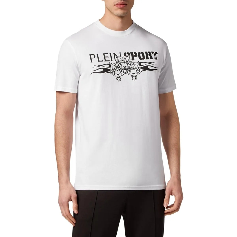 Plein Sport T-Shirt T-Shirt Tiger weiss(Image 3)