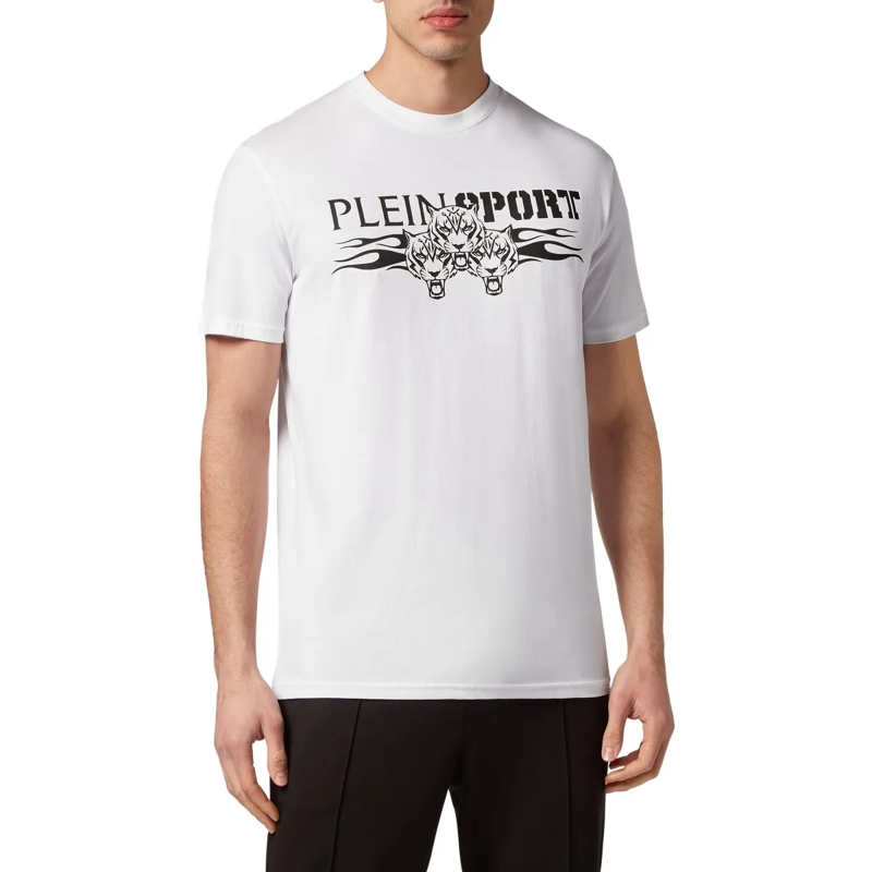 Plein Sport T-Shirt T-Shirt Tiger weiss(Image 4)