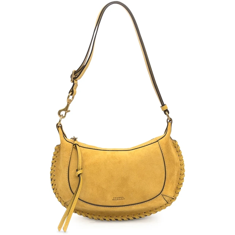 Isabel Marant Schultertasche Borsa Oskan Moon gelb