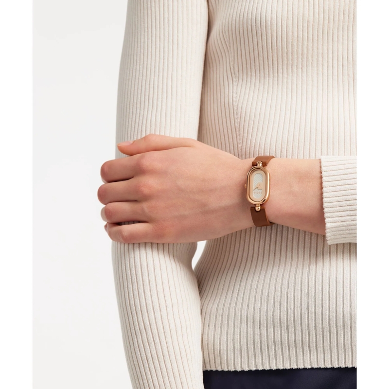 Furla Quarzuhr Quarz Analog Uhr Furla W Ooh braun(Image 2)