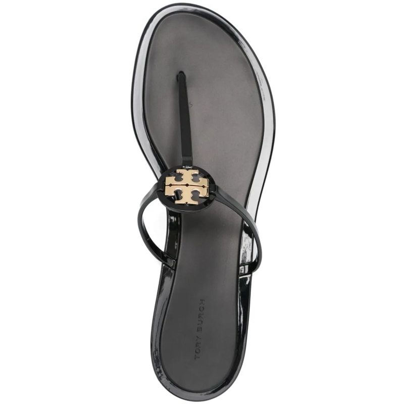 Tory Burch Sandalen Mini Miller Jelly Perfect Black / Gold(Image 4)