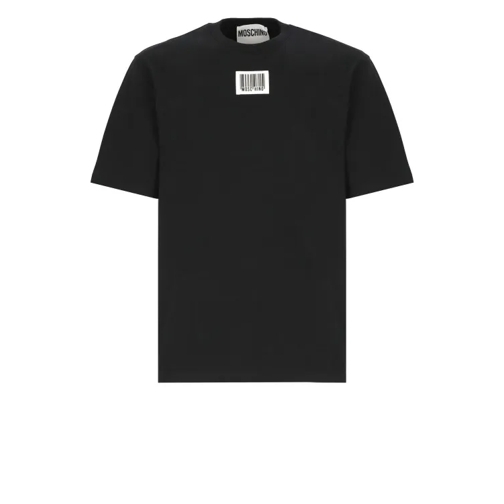 Moschino Cotton Logoed T-Shirt Black 