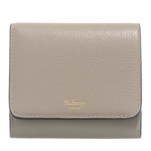 Mulberry Medium Continental French Purse Solid Grey Overslagportemonnee
