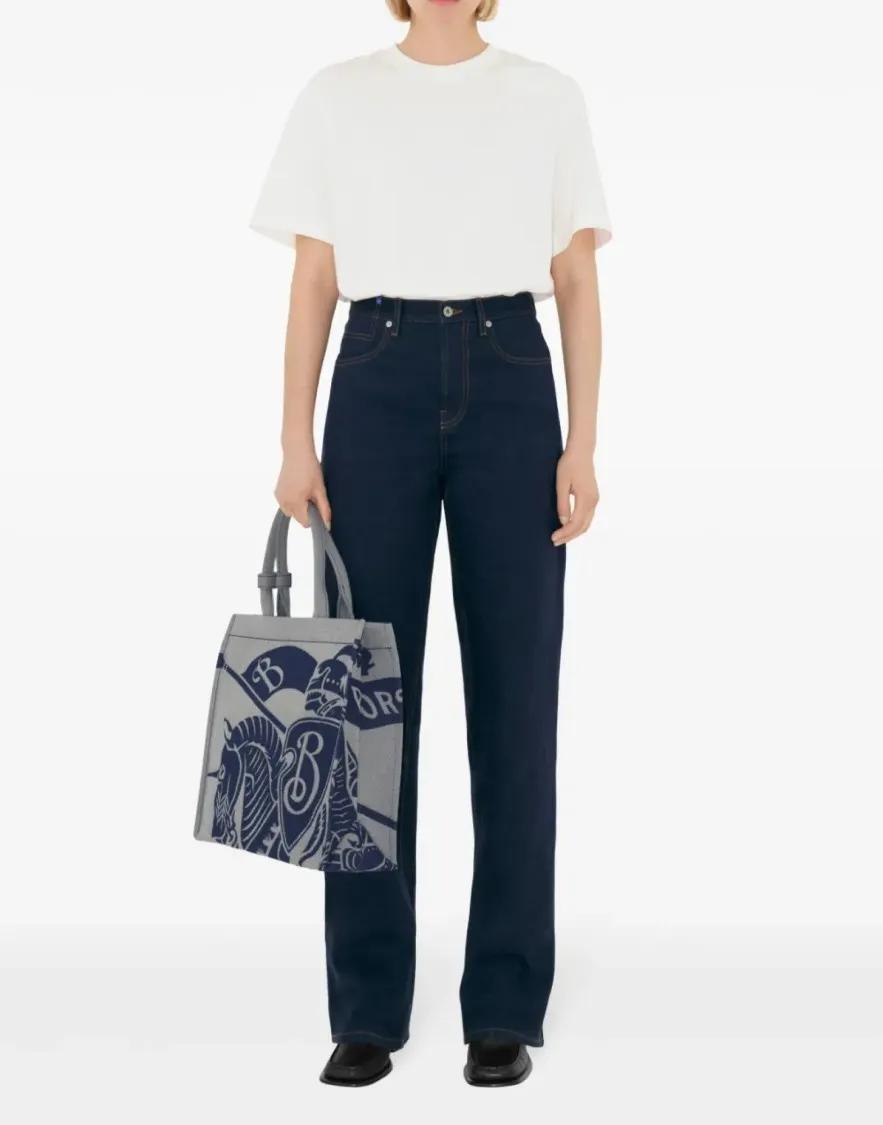 Thumbnail - Burberry Shopper & Totes - Ekd Knight Logo Tote Bag - Gr. unisize - in Bunt - für Damen