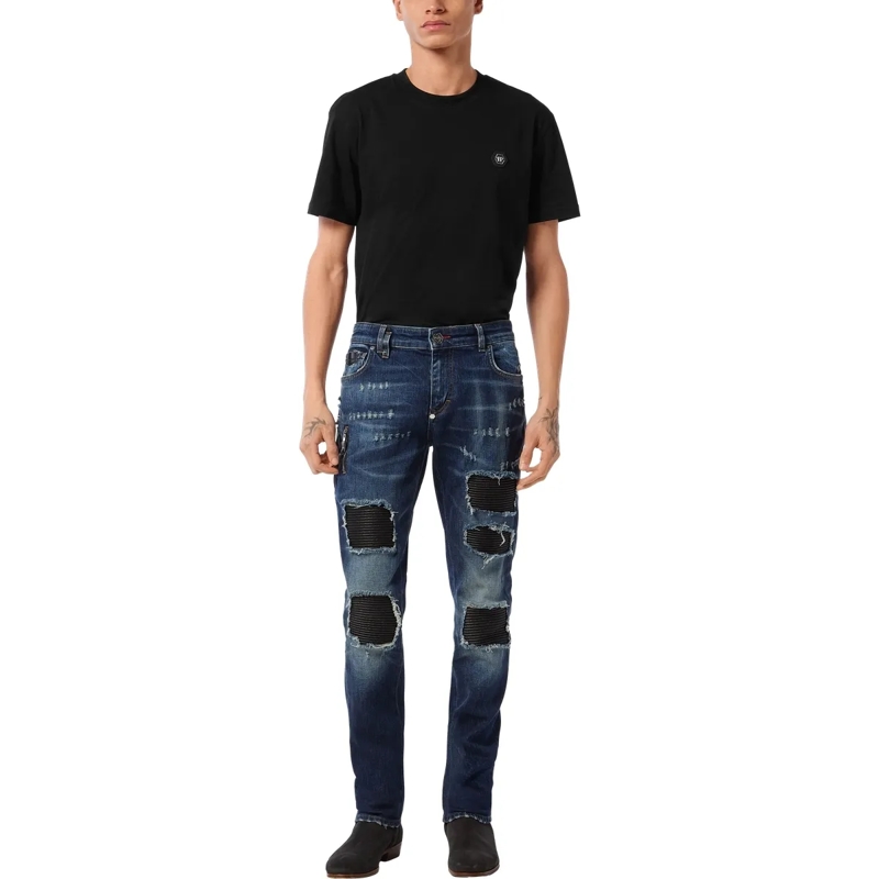 Philipp Plein Skinny-Leg-Jeans Für Ihr Outfit empfehlen wir diese Jeans mit edlen dunkel-blau(Image 3)